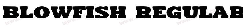 Blowfish Regular字体转换